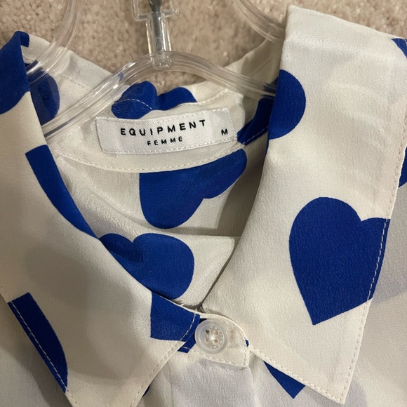 Equipment Collared Tank with Hearts - Picture 4 of 5